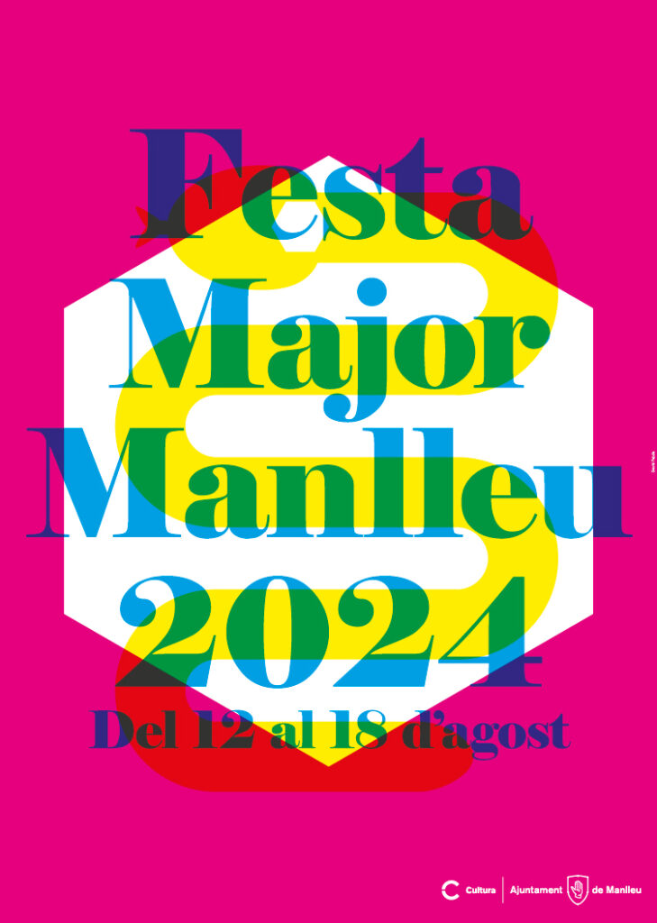 Cartell Festa Major de Manlleu 2024